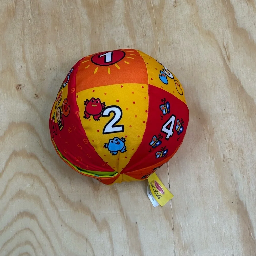 Melissa & Doug K’s Kids 2-in-1 Talking Learning Ball– Educational Toy NO BOX NEW